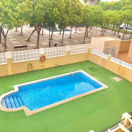 Casa Tino 500M Playa Terraza Garaje Piscina Aguadulce (Almeria) Exterior foto